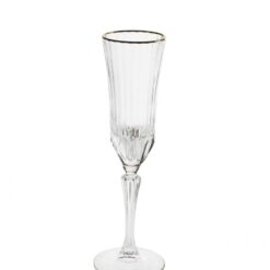 I Flute Oh My Gold di Brandani sono il perfetto connubio tra raffinatezza e originalità: un set esclusivo di bicchieri da champagne pensato per impreziosire la tua tavola e celebrare momenti memorabili con stile. Realizzati in vetro decorato e impreziositi da dettagli dorati, questi flute firmati Brandani Gift Group sono ideali per occasioni festive, cene eleganti o come regalo di classe. ✨ Caratteristiche principali Design “Oh My Gold”: decoro brillante e dettagli gold per un effetto glamour Forma elegante: linea slanciata e raffinata, perfetta per brindisi iconici Materiali di qualità: vetro resistente e finiture curate per una lunga durata Confezione regalo: ideale per anniversari, liste nozze, festività o eventi esclusivi