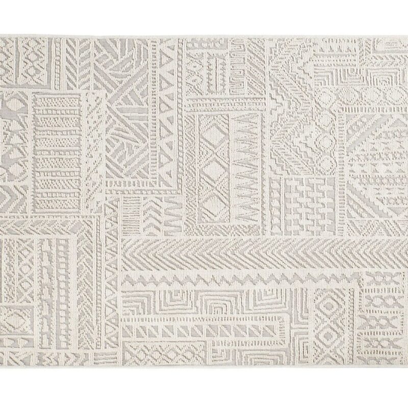 Tappeto Jacquard Beige SAVINO COLLECTION
