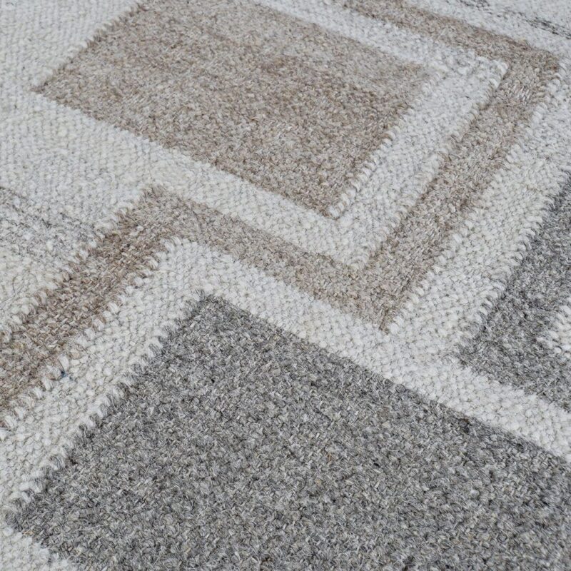 Tappeto Lana e Cotone Beige SAVINO COLLECTION - immagine 3