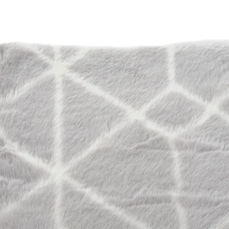 Alternative view of Tappeto Rettangolare Geometrico Grigio SAVINO COLLECTION