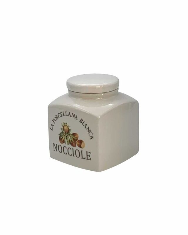 Alternative view of Barattolo Nocciole 0,5L LA PORCELLANA BIANCA