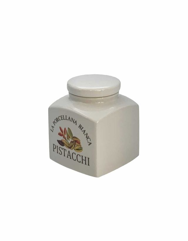 Barattolo Pistacchi 0,5L LA PORCELLANA BIANCA - immagine 2