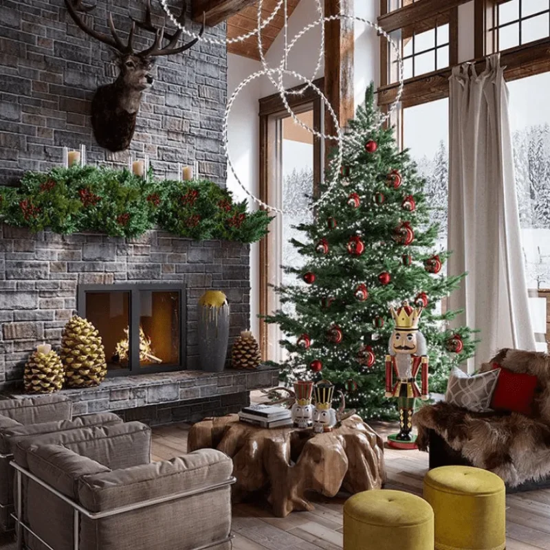 Alternative view of EDG Enzo De Gasperi Albero di Natale Pino Luxury 240 cm con 5000 Led