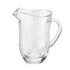Caraffa vetro design "Carezza" Brandani da 850 ml. Brocca acqua vetro elegante e trasparente. Accessorio da tavola essenziale e funzionale.