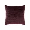 Cuscino Comfy Bordeaux SAVINO COLLECTION: morbido, elegante e con trama intrecciata. Perfetto per aggiungere calore e stile a divani e letti.