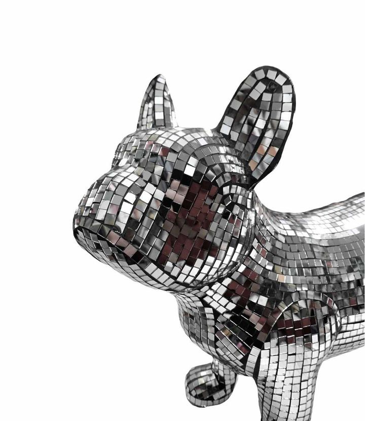 Scultura Bulldog Luxury SAVINO COLLECTION - immagine 2