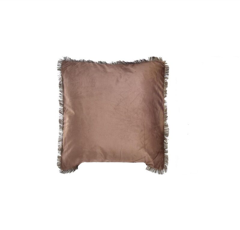 Cuscino Terra con Frange SAVINO COLLECTION