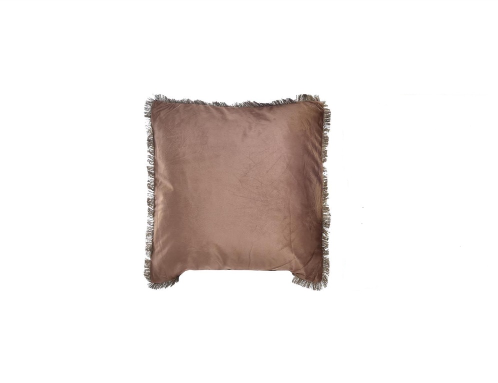 Cuscino Terra con Frange SAVINO COLLECTION