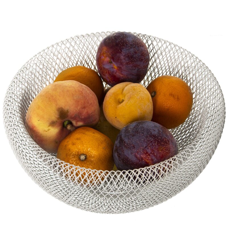 Cestino Portafrutta Bianco CAMACHO - immagine 3