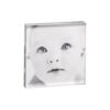 Portafoto Mascagni M215 in acrilico trasparente. Design moderno e stile italiano per esaltare ogni fotografia con eleganza e leggerezza visiva.