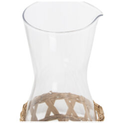 Alternative view of Caraffa/Decanter in vetro e rattan CAMACHO