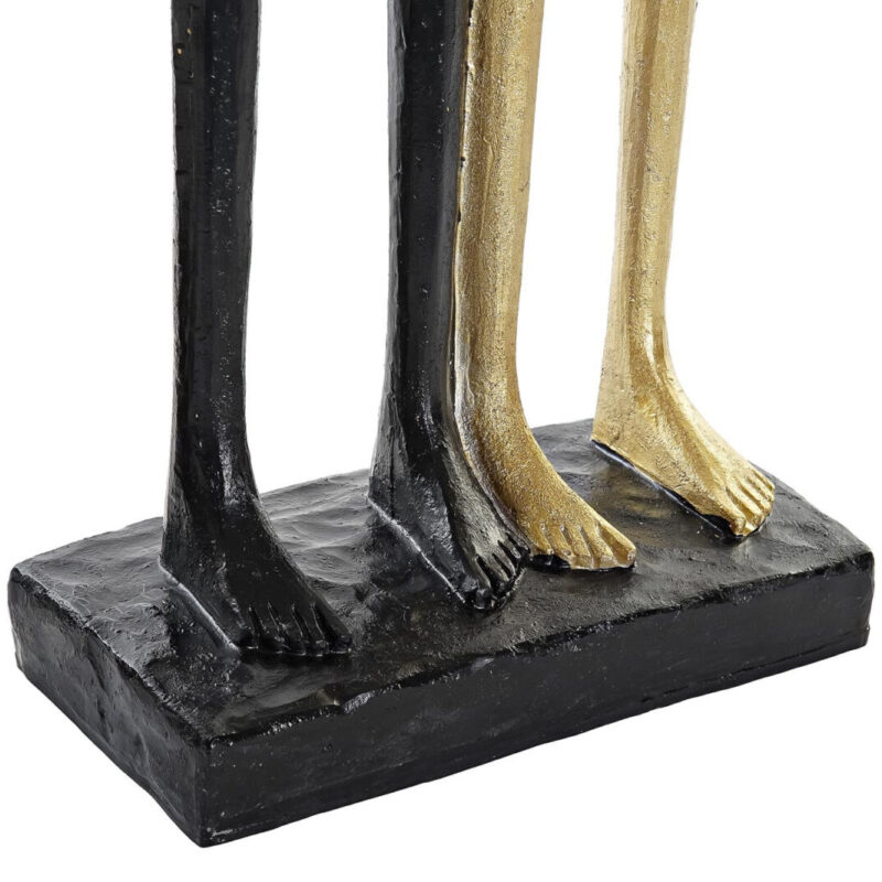 Scultura in resina La Famiglia Oro/Nero SAVINO COLLECTION - immagine 3