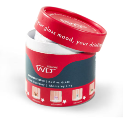 Alternative view of Bicchiere in vetro 250ml Tartaruga WD LIFESTYLE