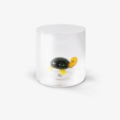 Bicchiere in vetro 250ml Tartaruga WD LIFESTYLE