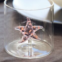 Alternative view of Bicchiere in vetro 250ml Stella Marina WD LIFESTYLE