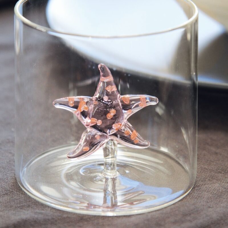 Alternative view of Bicchiere in vetro 250ml Stella Marina WD LIFESTYLE