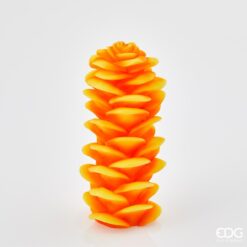 Candela Fiore Ginger Arancione 22cm EDG