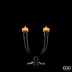 Alternative view of Candelabro due fuochi in Vetro EDG
