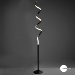 Piantana a Led Snake Nera MASCAGNI