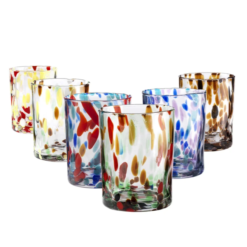 Alternative view of Bicchieri Banderoles 6pz ONLYLUX