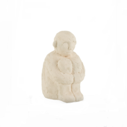 Scultura Uomo Cemento Avorio J-LINE