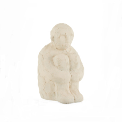Scultura Uomo Cemento Avorio J-LINE
