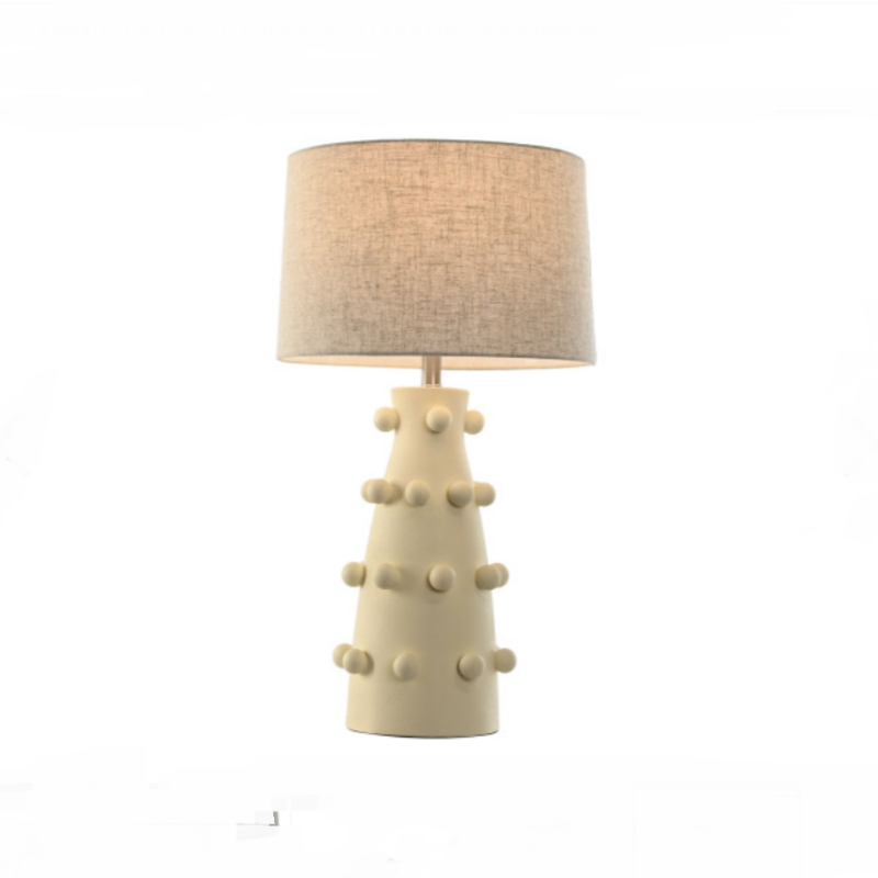 Lampada Crema PonPon SAVINO COLLECTION - immagine 3