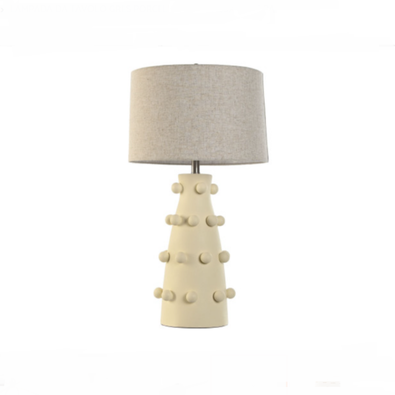 Lampada Crema PonPon SAVINO COLLECTION
