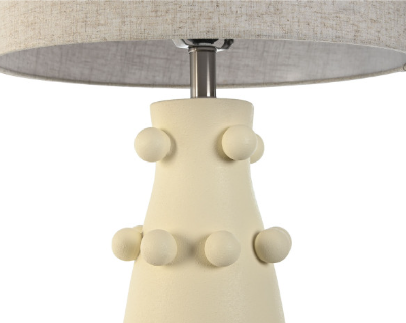 Lampada Crema PonPon SAVINO COLLECTION - immagine 4