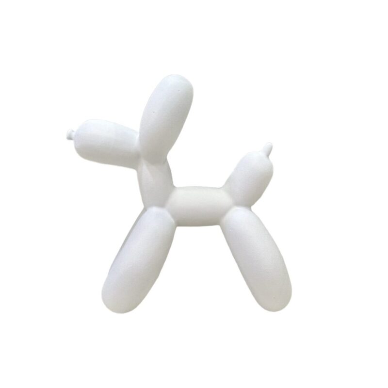 Alternative view of Scultura Happy Dog - Bianco NATURAL STYLE