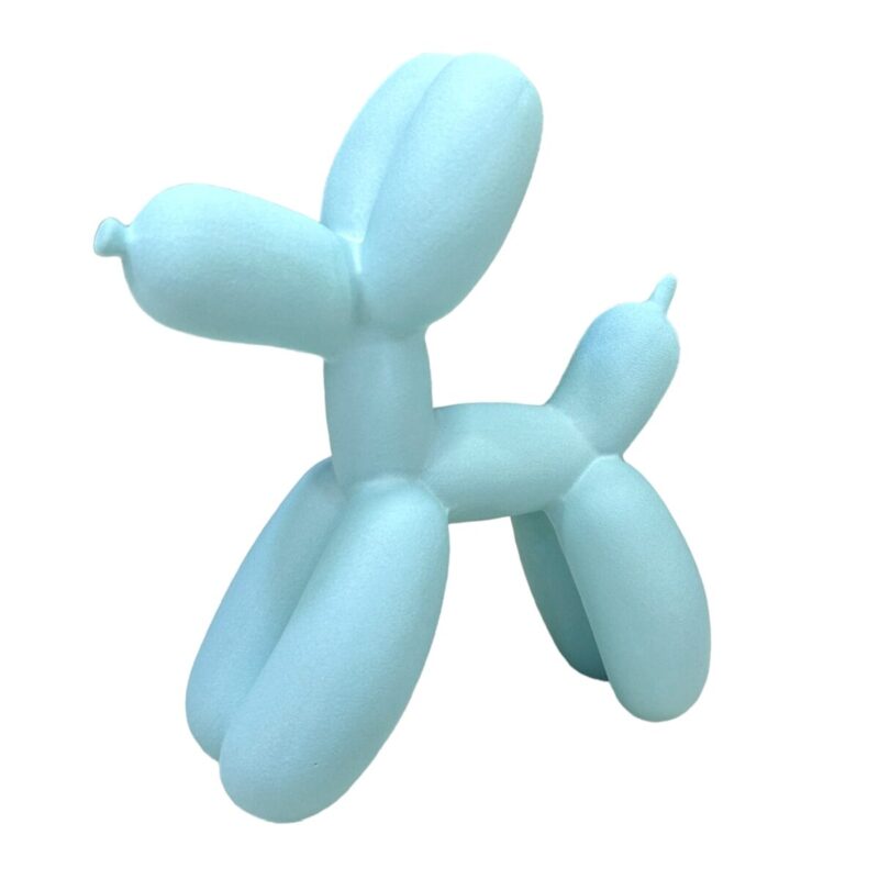 Scultura Happy Dog - Turchese NATURAL STYLE - immagine 3
