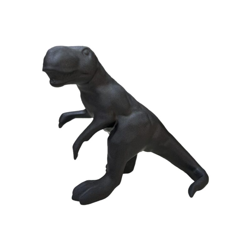 Scultura T-Rex Nero NATURAL STYLE
