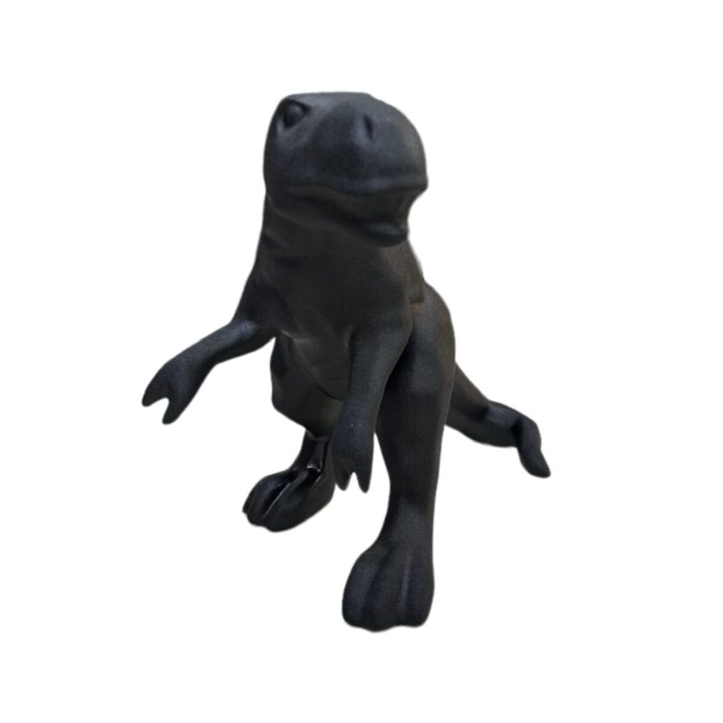 Scultura T-Rex Nero NATURAL STYLE - immagine 3