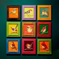 Alternative view of Quadro Birdy Rosa WERNER VOSS