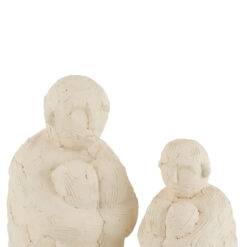 Alternative view of Scultura Uomo Cemento Avorio J-LINE