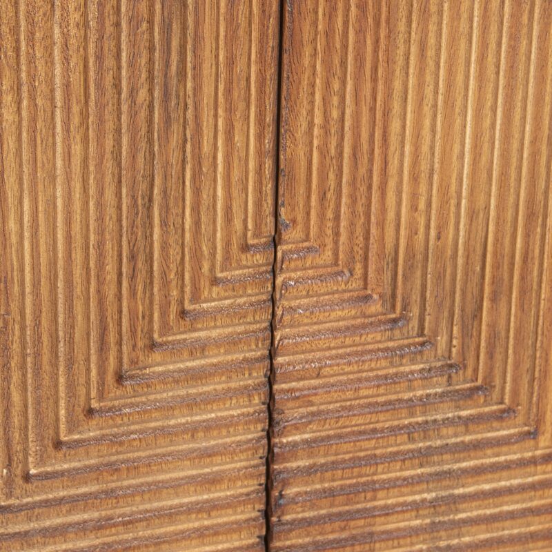 Credenza in Legno di Mango su Base Oro CAMACHO - immagine 3
