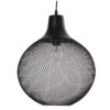 Lampadario a sospensione Griglia Nero CAMACHO