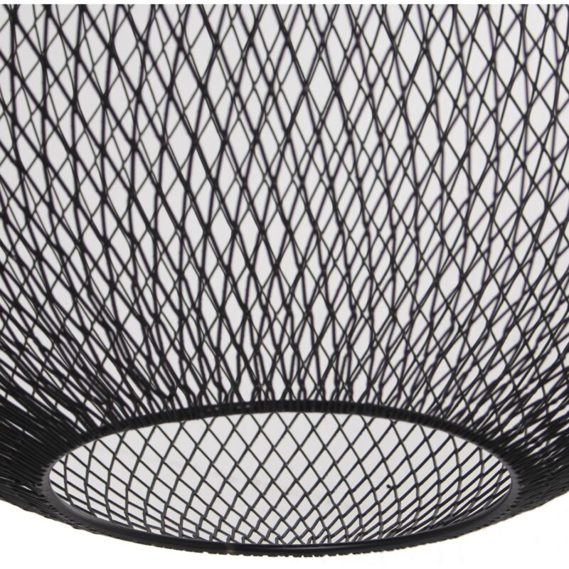 Lampadario a sospensione Griglia Nero CAMACHO - immagine 3