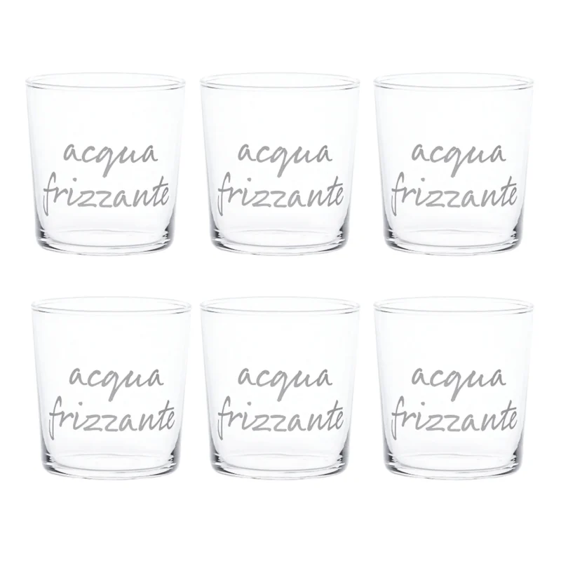 Alternative view of Bicchieri Acqua Frizzante 6pz SIMPLE DAY