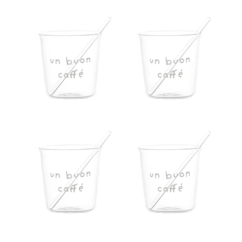 Alternative view of Bicchierini Un Buon Caffè 4pz SIMPLE DAY