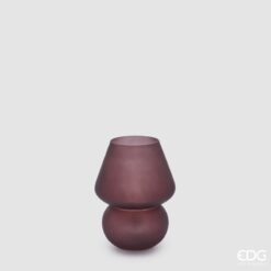 Lampada Aura Abat Jour Mauve USB 20cm EDG