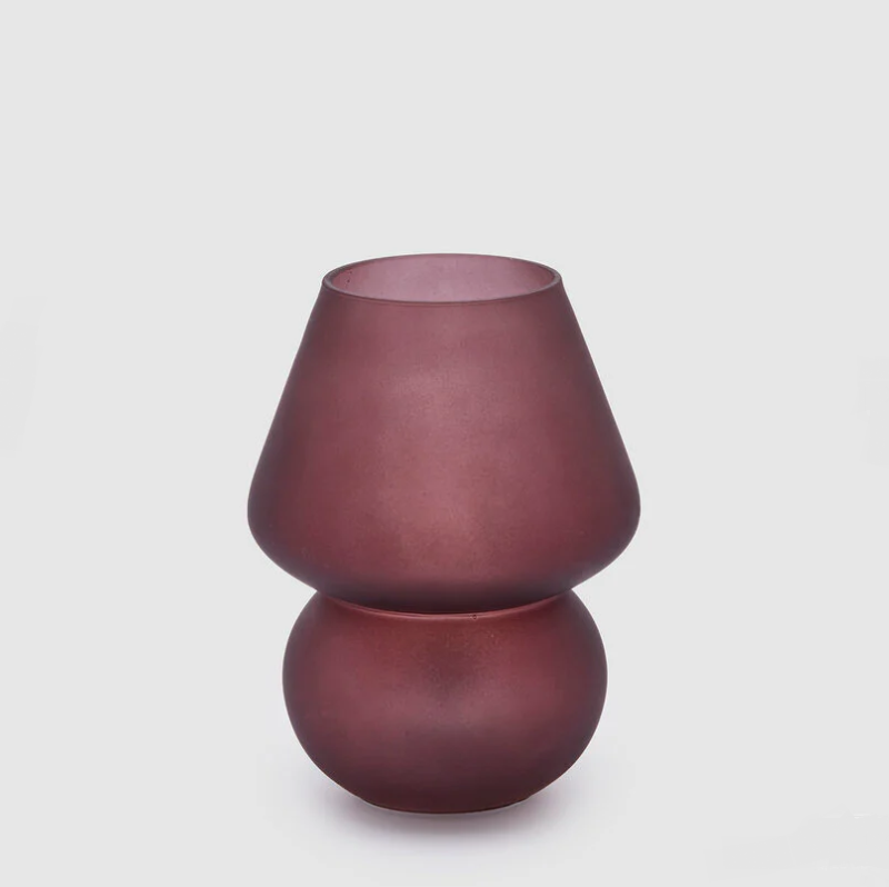 Lampada Aura Abat Jour Mauve USB 20cm EDG