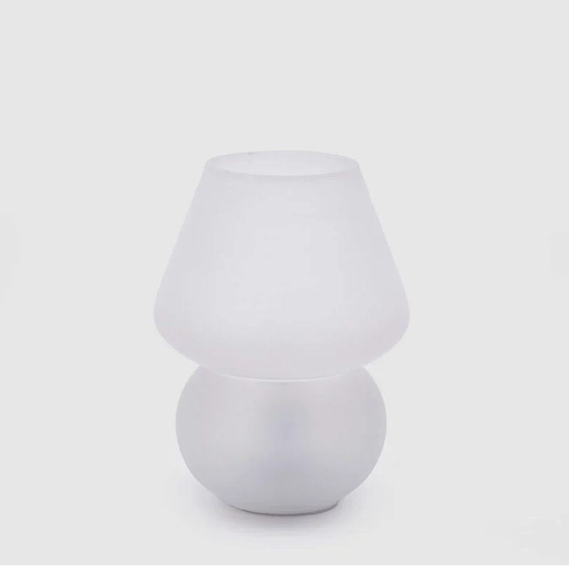 Lampada Aura Abat Jour Bianco USB 20cm EDG