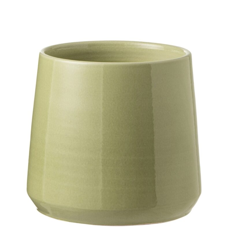 Portavaso in ceramica Verde J-LINE