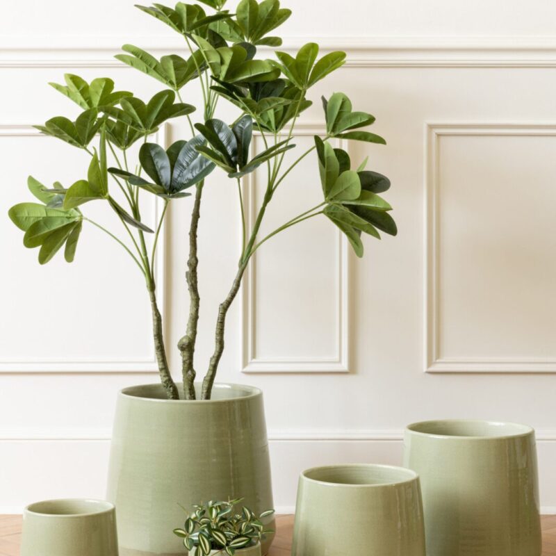 Portavaso in ceramica Verde J-LINE - immagine 4