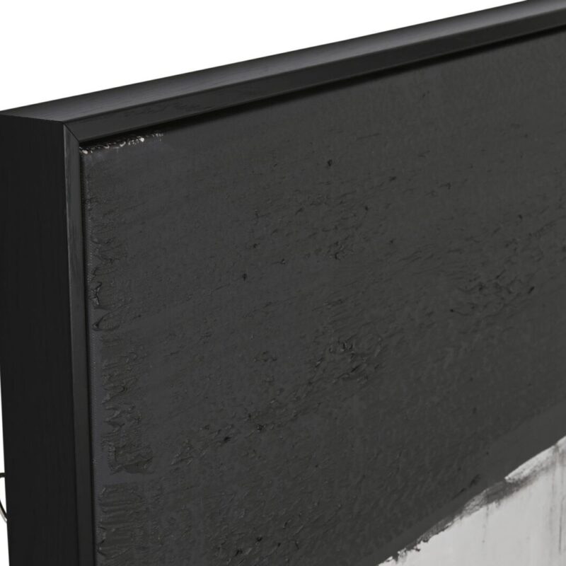 Alternative view of Quadro Astratto Black and White SAVINO COLLECTION