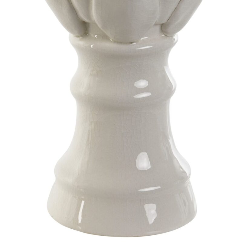 Scultura Pigna Bianca 28cm SAVINO COLLECTION - immagine 3