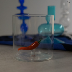 Alternative view of Bicchiere in vetro 250ml Peperoncino WD LIFESTYLE