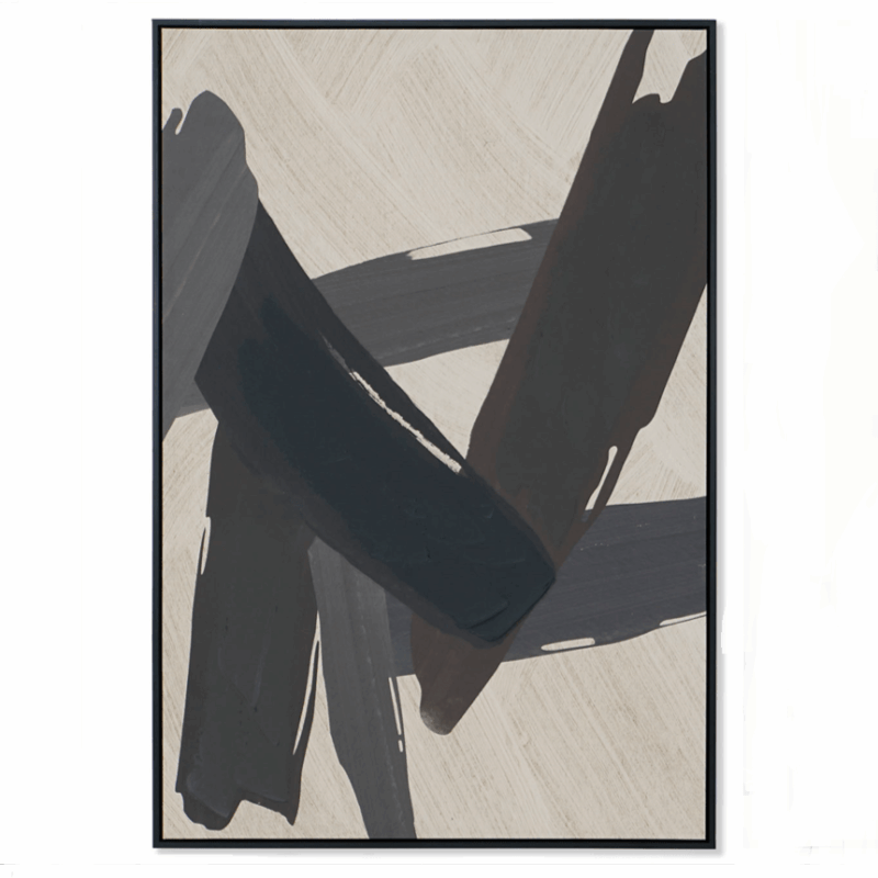 Quadro Astratto Pennellate SAVINO COLLECTION