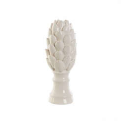 Scultura Pigna Bianca 28cm SAVINO COLLECTION